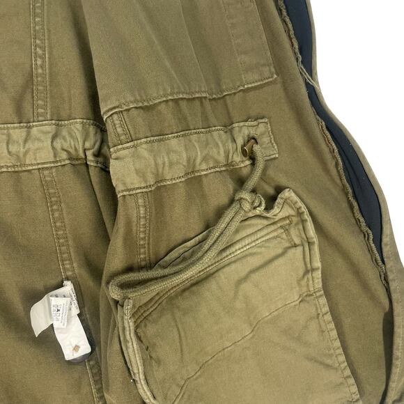 Lucky Brand Safari Utility Vest Women’s L Military Drawstring Waist Street Wear - Picture 9 of 14